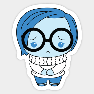 Ms Sadness Sticker